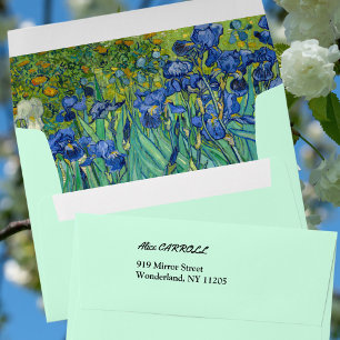 Vincent Van Gogh - Irises Envelope