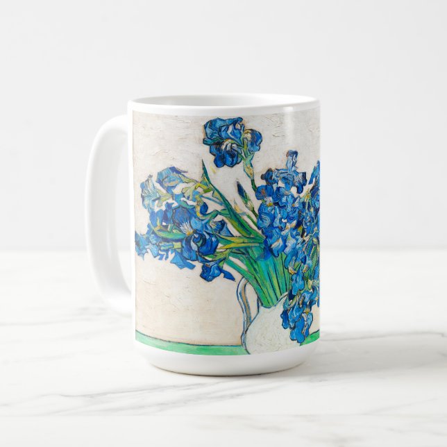 Vincent van Gogh IRISES ET mug ROSE (Devant gauche)