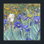 Vincent Van Gogh Irises Floral Vintage Fine Art<br><div class="desc">Vincent Van Gogh Blue Irises Floral Fine Art Irises is one of many paintings of irises by the Dutch Post-Impressionist artist Vincent van Gogh. Like many artists of his time Van Gogh was influenced by Japanese ukiyo-e woodblock prints. The strong outlines, unusual angles, including close-up views, is a typical element...</div>