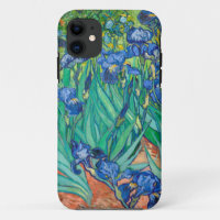Vincent Van Gogh Irises Floral Vintage Fine Art
