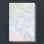 Vincent Van Gogh Irises Floral Vintage Fine Art Post-it Notes<br><div class="desc">Vincent Van Gogh Blue Irises Floral Fine Art Irises is one of many paintings of irises by the Dutch Post-Impressionist artist Vincent van Gogh. Like many artists of his time Van Gogh was influenced by Japanese ukiyo-e woodblock prints. The strong outlines, unusual angles, including close-up views, is a typical element...</div>
