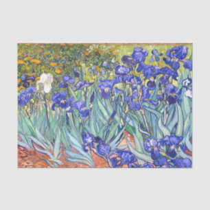 Vincent Van Gogh Irises Floral Vintage Fine Art Tissue Paper