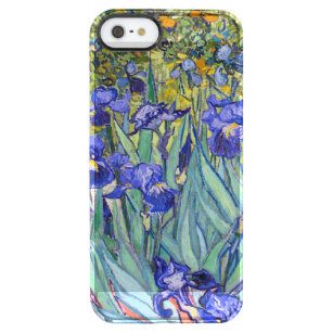 Vincent Van Gogh Irises Floral Vintage Fine Art Clear iPhone SE/5/5s Case
