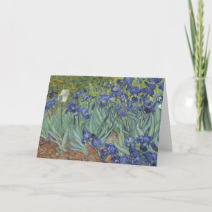 Vincent van Gogh ( Irises ) Greeting Card