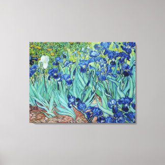 Vincent van Gogh, Irises. Impression vintage célèb