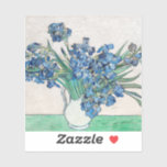 Vincent Van Gogh. Irises. Impressionism floral<br><div class="desc">Vincent Van Gogh "Irises" sticker.</div>