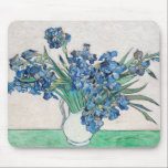 Vincent Van Gogh. Irises. Impressionism floral Mouse Pad<br><div class="desc">Vincent Van Gogh "Irises" mouse pad.</div>
