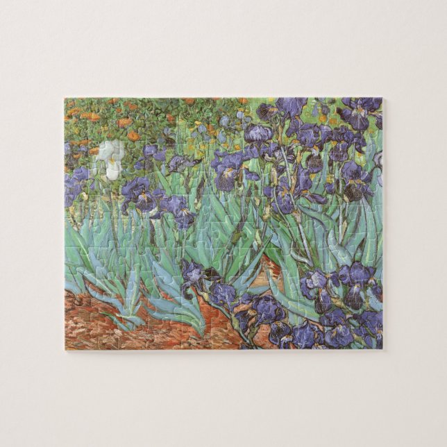 Vincent van Gogh - Irises Jigsaw Puzzle (Horizontal)
