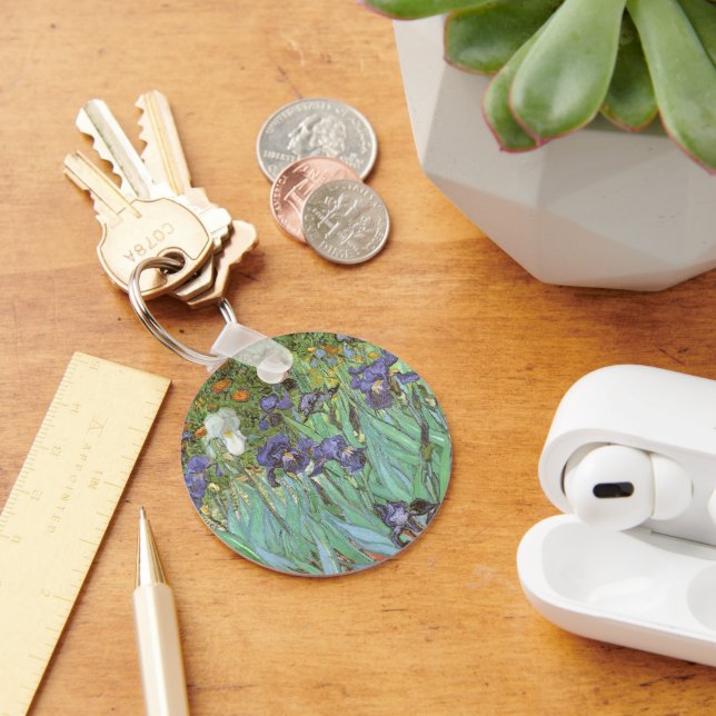 Vincent van Gogh - Irises Keychain (Desk)
