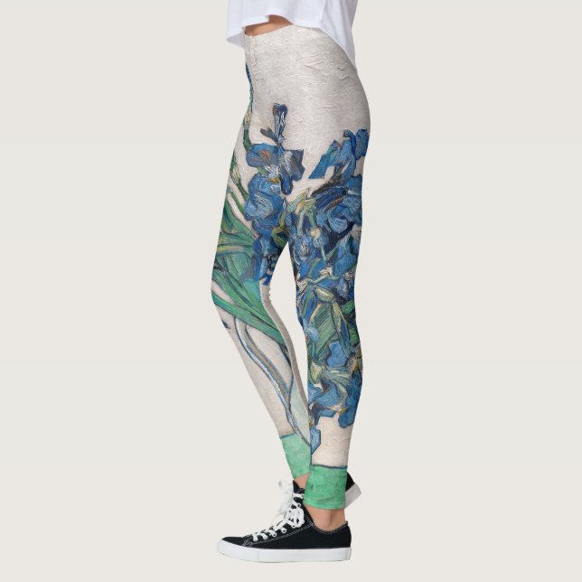 Vincent van Gogh - Irises Leggings (Left)