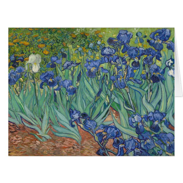 Vincent Van Gogh, Irises, Les Iris (Devant horizontal)