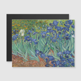 Vincent Van Gogh, Irises, Les Iris Magnetic Invitation
