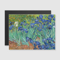 Vincent Van Gogh - Irises Magnetic Card