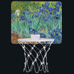 Vincent Van Gogh - Irises Mini Basketball Hoop<br><div class="desc">Irises / Iris - Vincent Van Gogh,  1889</div>