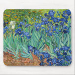 Vincent Van Gogh - Irises Mouse Pad<br><div class="desc">Irises / Iris - Vincent Van Gogh, 1889</div>
