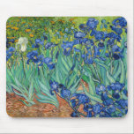 Vincent Van Gogh - Irises Mouse Pad<br><div class="desc">Irises / Iris - Vincent Van Gogh,  1889</div>