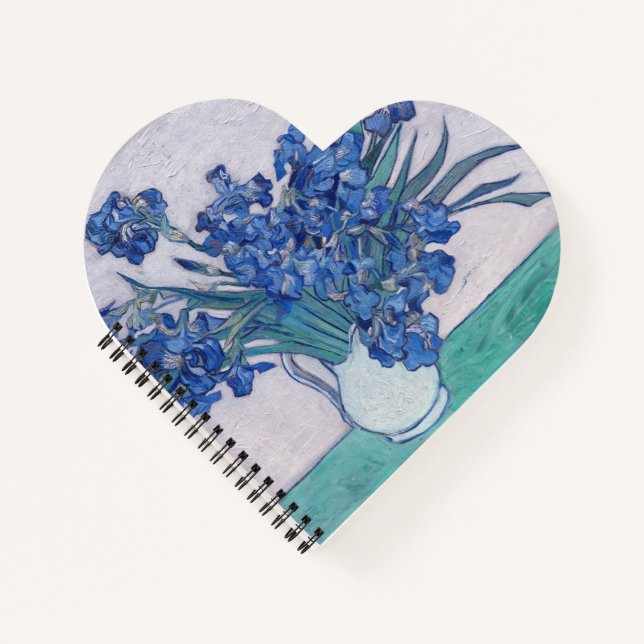 Vincent Van Gogh. Irises    Notebook (Front)