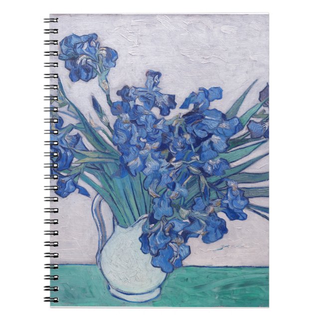 Vincent Van Gogh. Irises     Notebook (Front)