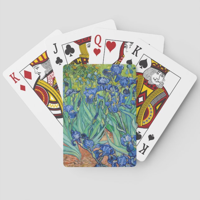 Vincent Van Gogh - Irises Playing Cards (Back)