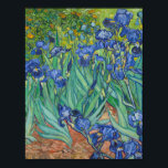 Vincent Van Gogh - Irises Poster<br><div class="desc">Vincent Van Gogh - Irises, 1889 . Famous art painting.</div>