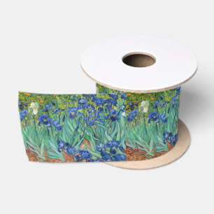 Vincent Van Gogh - Irises Satin Ribbon