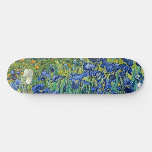 Vincent Van Gogh - Irises Skateboard (Horz)