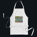 Vincent van Gogh - Irises Standard Apron<br><div class="desc">Irises (1889) by Van Gogh is a vintage post impressionism fine art floral nature painting. A group of purple bearded irises and a single white iris flower growing in a garden. It was one of his first paintings while he was at the asylum in Saint-Remy-de-Provence. In 1987 it became the...</div>
