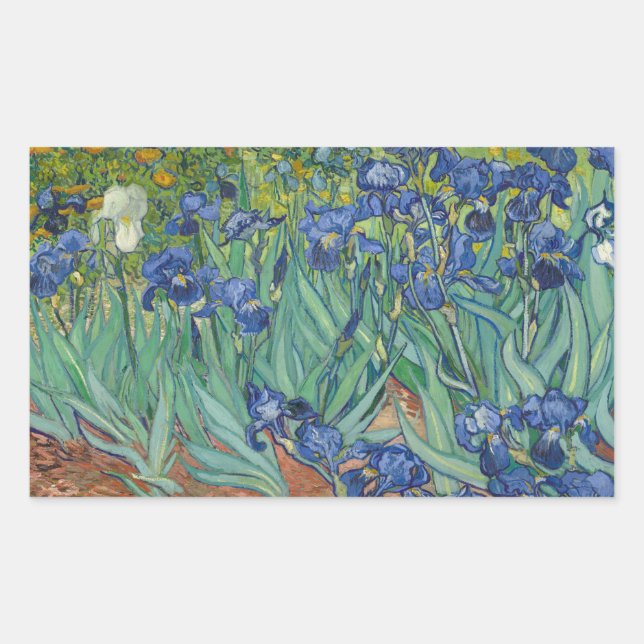 Vincent van Gogh - Irises Sticker (Front)