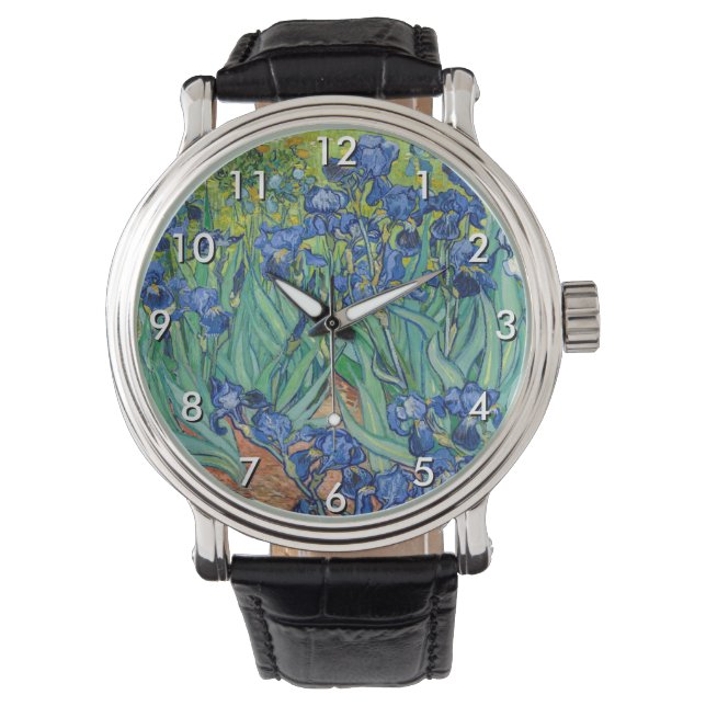 Vincent Van Gogh - Irises Watch (Front)