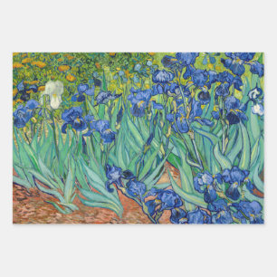 Vincent Van Gogh - Irises Wrapping Paper Sheet