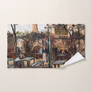 Vincent Van Gogh - La Guinguette on Montmartre Bath Towel Set