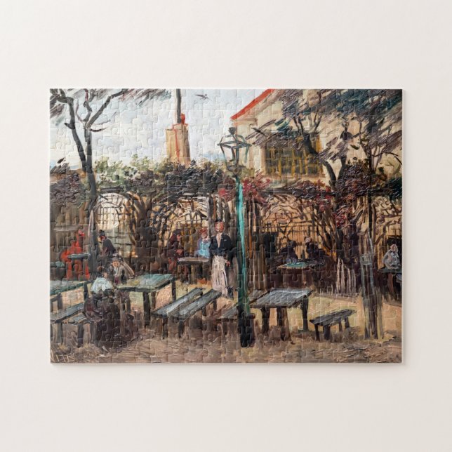 Vincent Van Gogh - La Guinguette on Montmartre Jigsaw Puzzle (Horizontal)