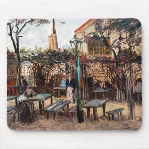 Vincent Van Gogh - La Guinguette on Montmartre Mouse Pad