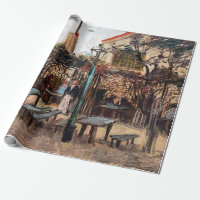 Vincent Van Gogh - La Guinguette on Montmartre