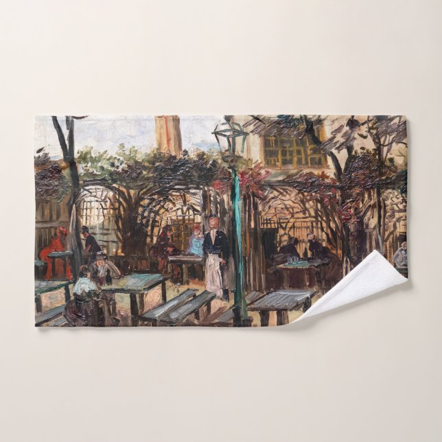 Vincent Van Gogh - La Guinguette sur Montmartre (Serviette à main)