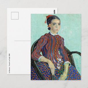 Vincent van Gogh - La Mousme Postcard