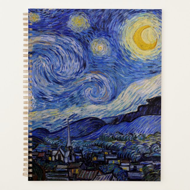 Vincent Van Gogh - La nuit étoilée (Devant)