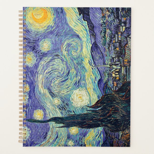Vincent Van Gogh La Nuit étoilée (Devant)