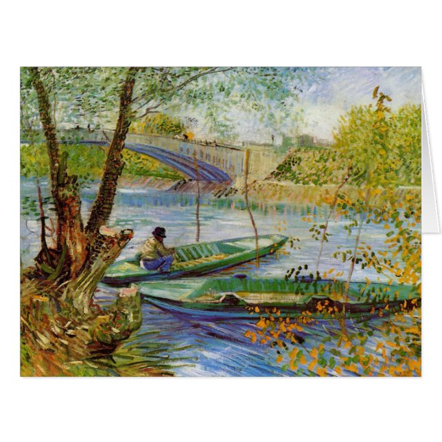 Vincent Van Gogh, La pêche au printemps (Devant horizontal)