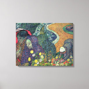 Vincent van Gogh Ladies of Arles , 1888 Canvas Print