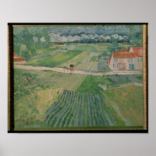 Vincent van Gogh   Landscape at Auvers Poster