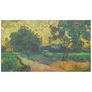 Vincent van Gogh - Landscape at Twilight Tablecloth