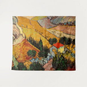 Vincent van Gogh - Landscape, House and Ploughman Tapestry