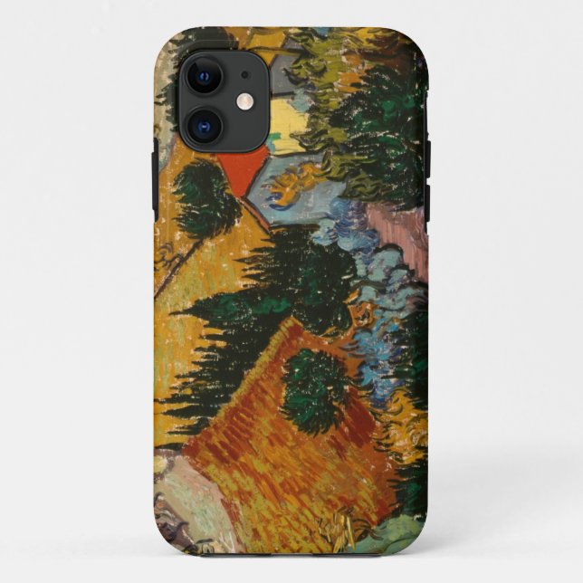 Vincent van Gogh | Landscape w/ House & Ploughman Case-Mate iPhone Case (Back)
