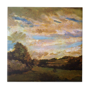 Vincent Van Gogh - Landscape with Dunes Fine Art Tile