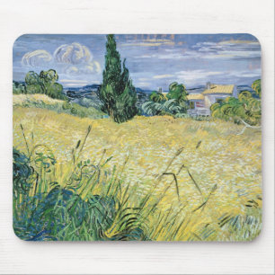 Vincent van Gogh   Landscape with Green Corn, 1889 Mouse Pad