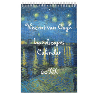 Vincent van Gogh Landscapes Calendar