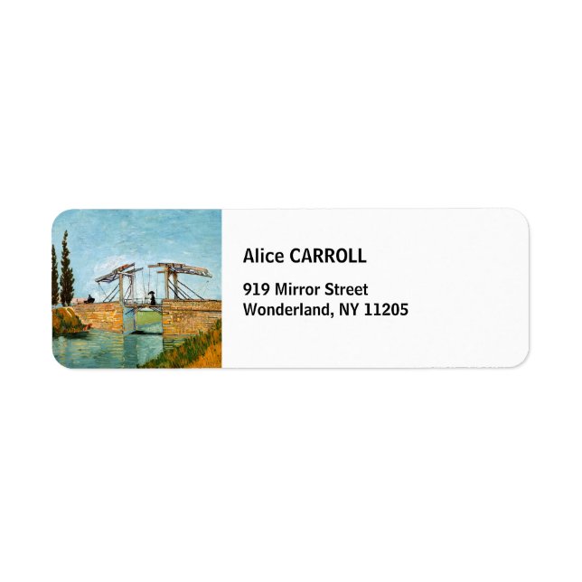 Vincent van Gogh - Langlois Bridge at Arles #3 (Front)