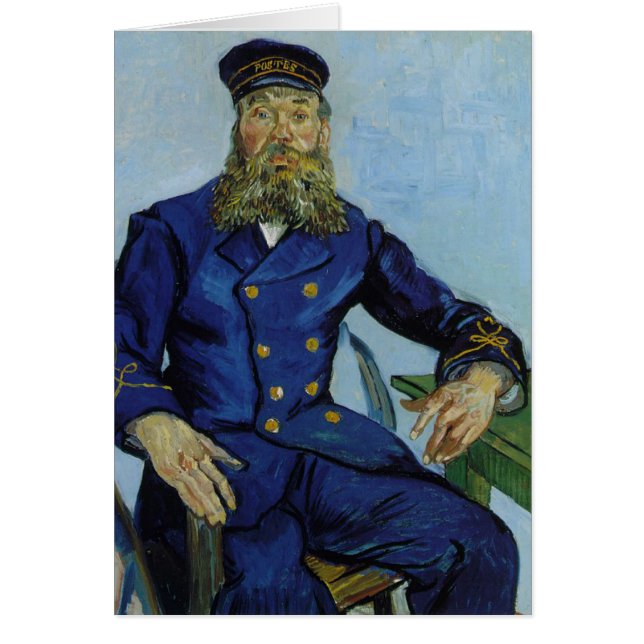 Vincent van Gogh le facteur Joseph Roulin (Devant)