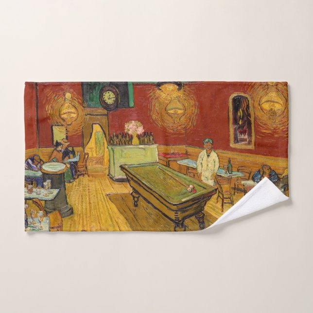 Vincent van Gogh - Le Night Café (Serviette à main)